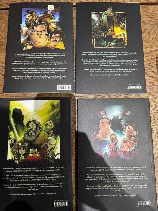 Comics - BD Dog Mendonça e Pizzaboy Vols 1,2,3 e contos de Filipe Melo