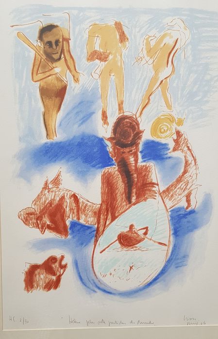 Graça Morais serigrafia