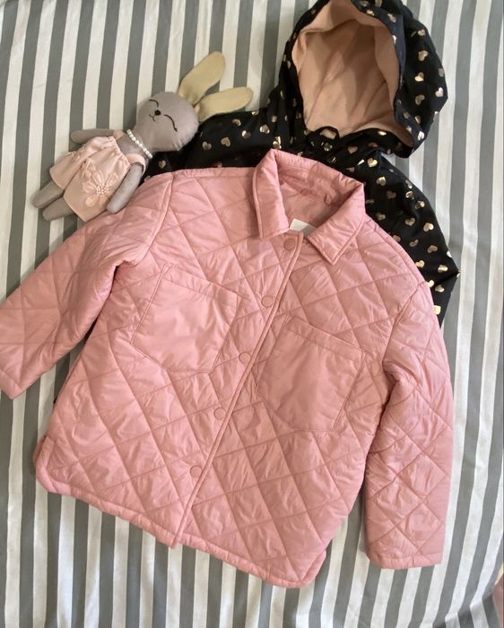 Курточка-сорочка рожева Sinsay для дівчинки, 122 см