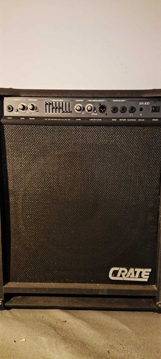 Crate BX100 – Combo de Baixo 100W | Bom Estado