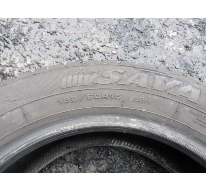 195/60 R15 88H Sava IntensaHP літо 4штуки шини б/у