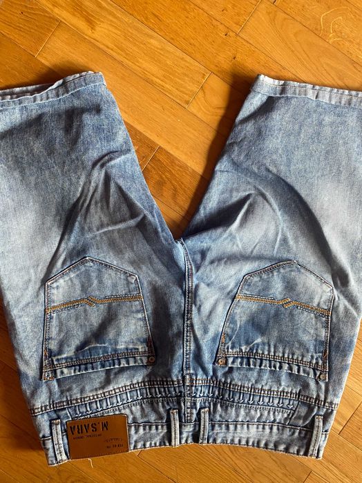 Meskie spodenki jeansowe rozm L