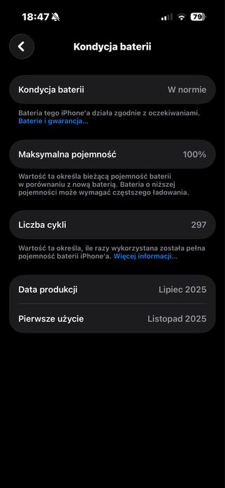 Iphone 16 100% 128GB
