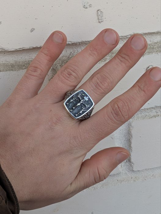 Срібна печатка 19.6г кольцо мужское серебряное перстень серебро