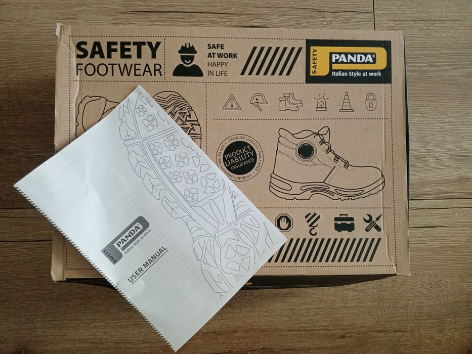 Buty zimowe robocze Panda rozmiar 42