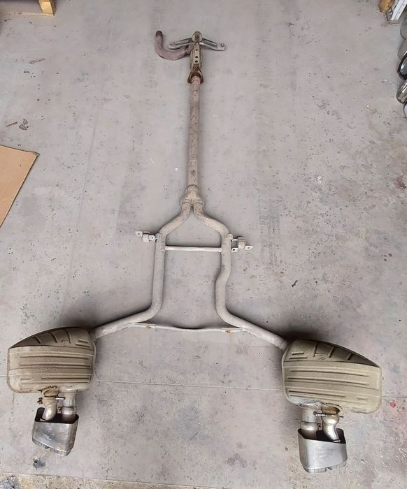 Wydech tłumik tłumnik porsche panamera 970 3.0D