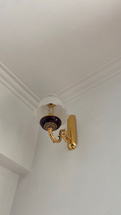 Conjunto de candeeiros antigos