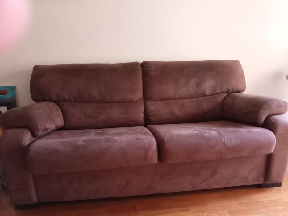Sofá cama de dois lugares