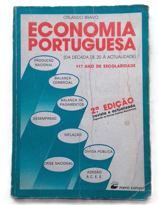 Economia Portuguesa (Da Década de 20 à Actualidade), de Orlando Bravo