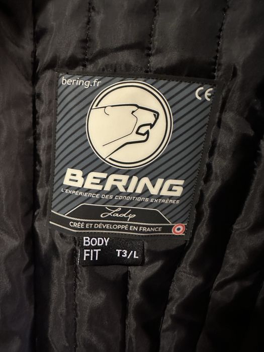 Casaco Mota Novo marca Bering Lady Body Fit tamanho T3/L Preto