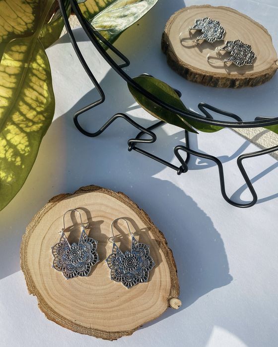 Brinco Mandala Aço Inoxidavel