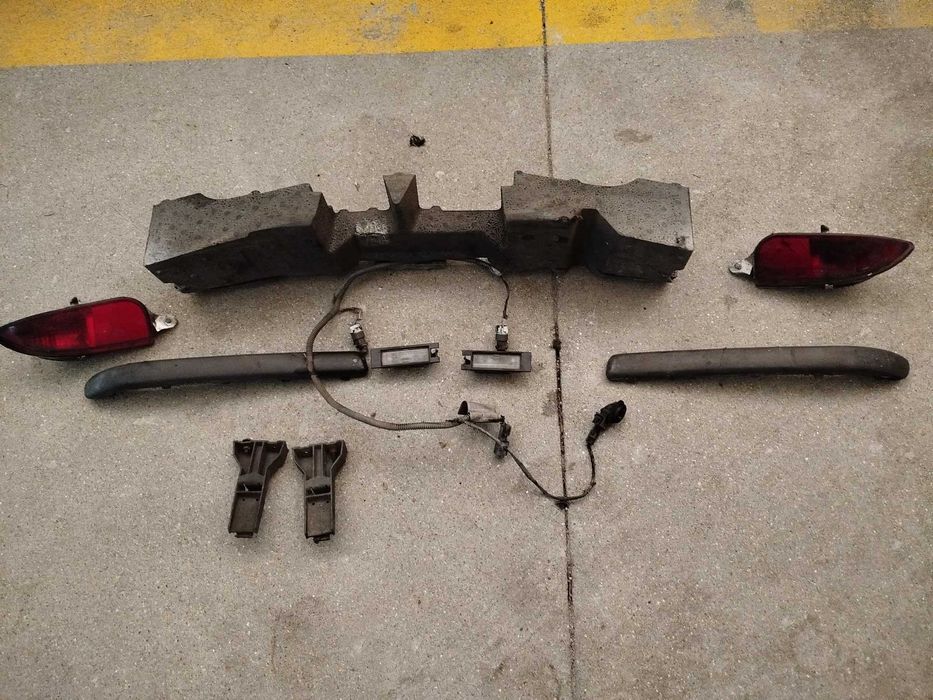 Componentes/Acessórios Parachoque Trás Branco Corsa C 2001/2006