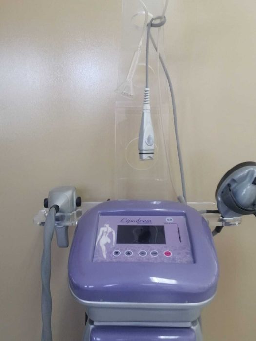 Aparelho de estetica para endermologia.