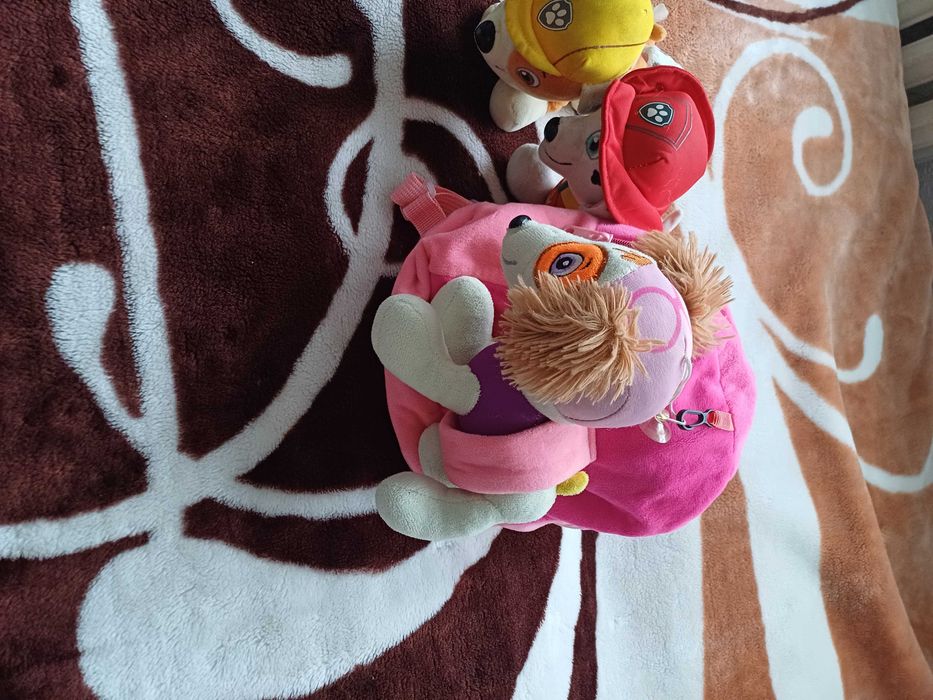 Maskotki  Psi patrol plus plecak