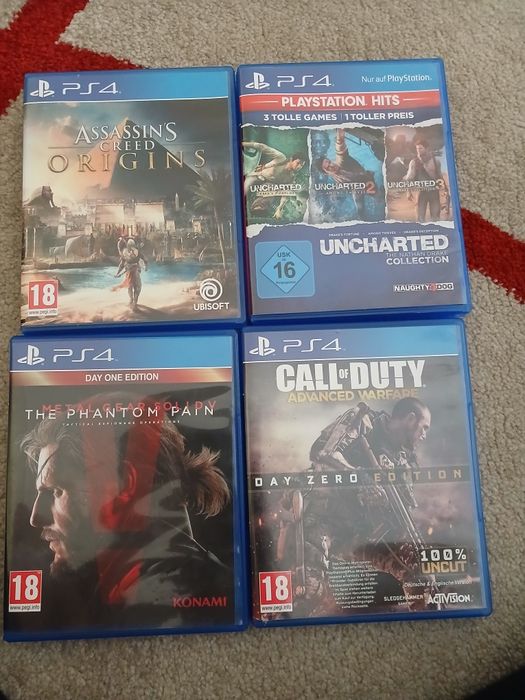 Jogos ps4 sem uso