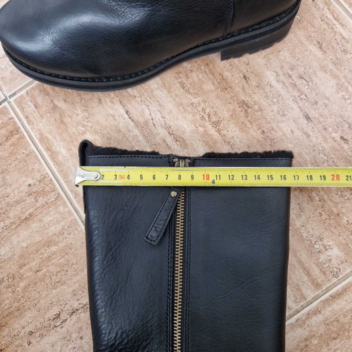 Шкіряні черевики Clarks cabin