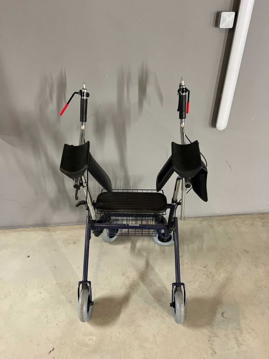 Chodzik stalowy z podłokietnikami do 135 kg LENA RS 8811 Timago