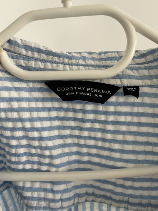 Koszula w paski L M xl oversize basic damska