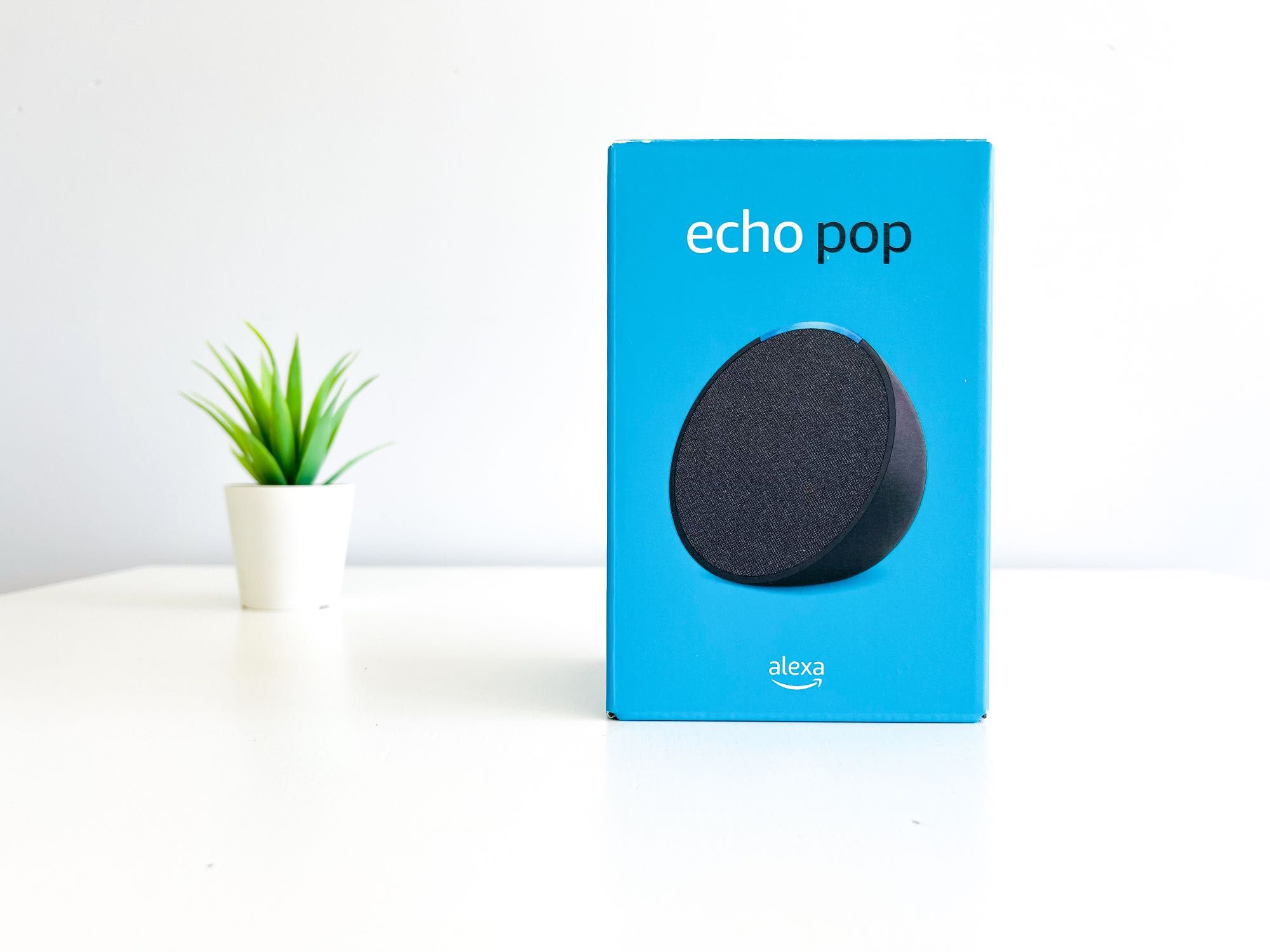 Echo Pop - Verde Azulado - Alexa - WIFI e Bluetooth