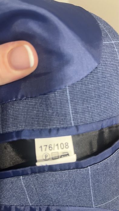 Garnitur męski jak nowy 176 cm