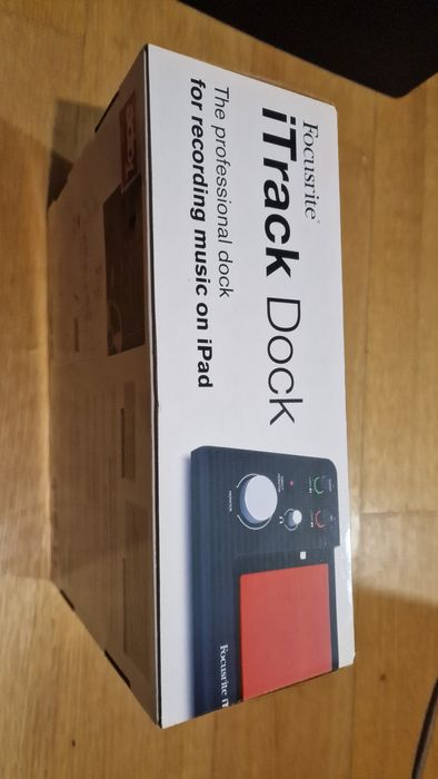 Focusrite itrack dock p ipad- estúdio gravação portátil