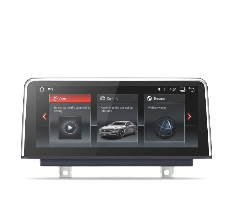 AUTO RADIO GPS ANDROID 14 BMW SERIE 3 SERIE 4 10,25"