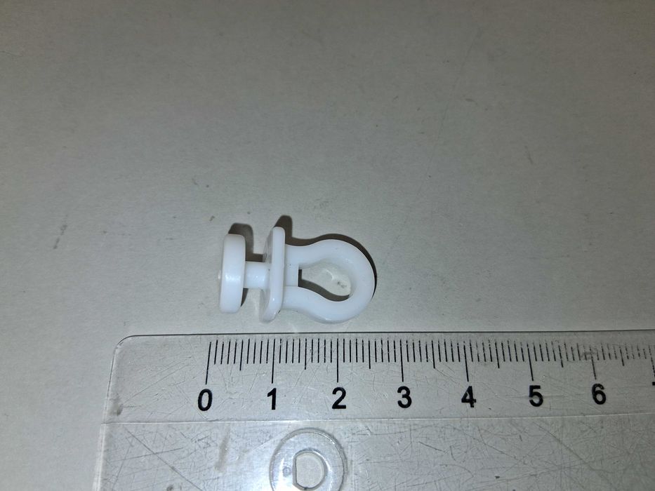 W100 Zestaw Haczyki Do Firany Żabki Haczyk Zestaw Do Karnisza Białe