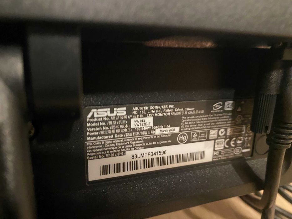 DELL Optilex 790 + Monitor Asus