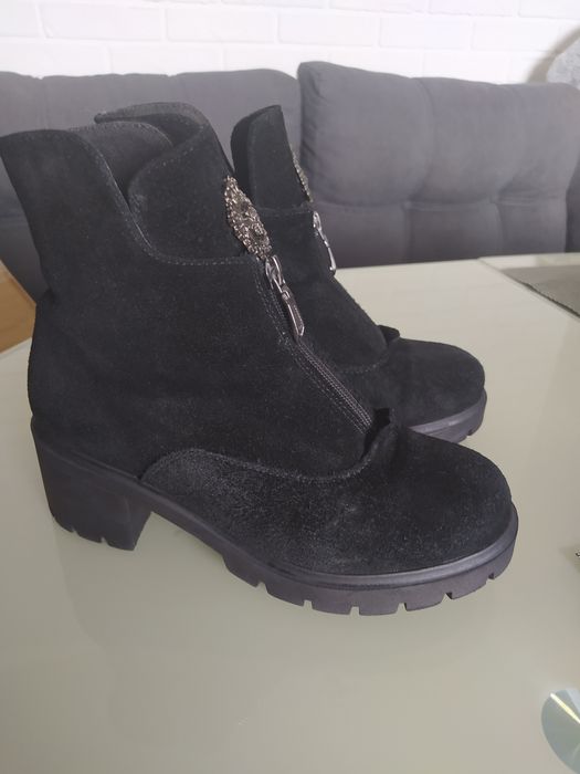 Сапоги  зимові ботінки угги черевики натуральні