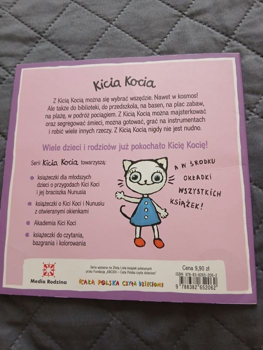 Książka Kicia Kocia jest chora