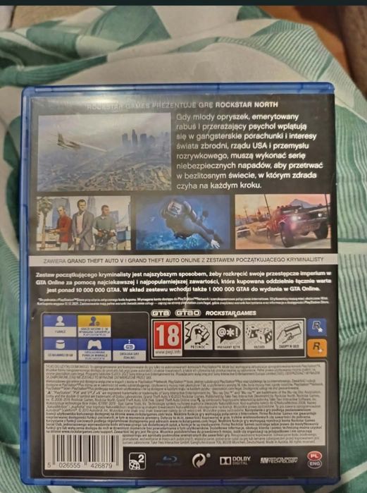 Gra GTA V na ps4