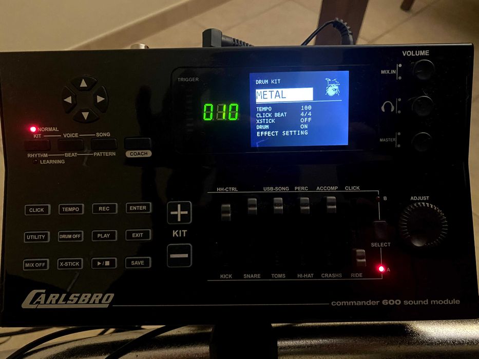 Bateria eletrónica Carlsbro CSD 600