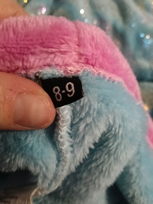 Cobertor/saco cama de sereia