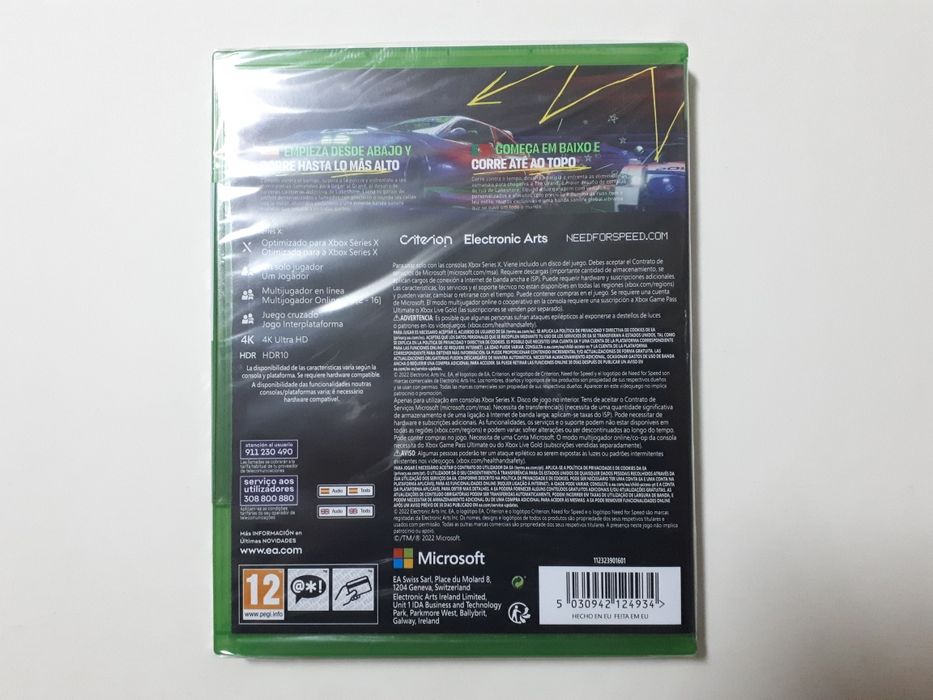 Need for Speed Unbound (Selado) Xbox