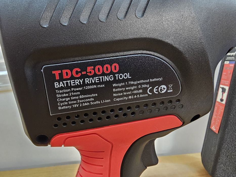 Заклепочник Time-Proof TDC-5000 2,4-5.0мм