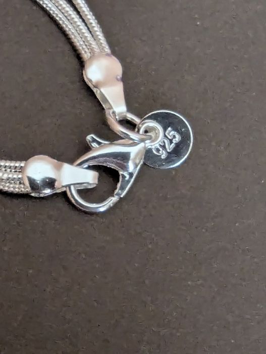 Набір срібло 925s ланцюжок браслет срібний набор серебро цепочка