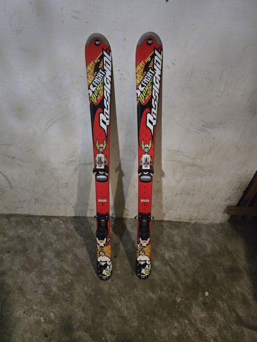 Narty Rossignol xfight dziecięce 120cm