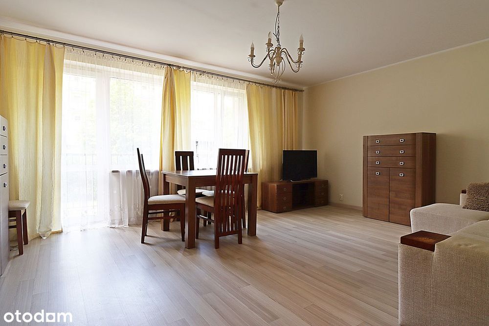 3-pokojowe mieszkanie z balkonem i pełnym wyposażeniem