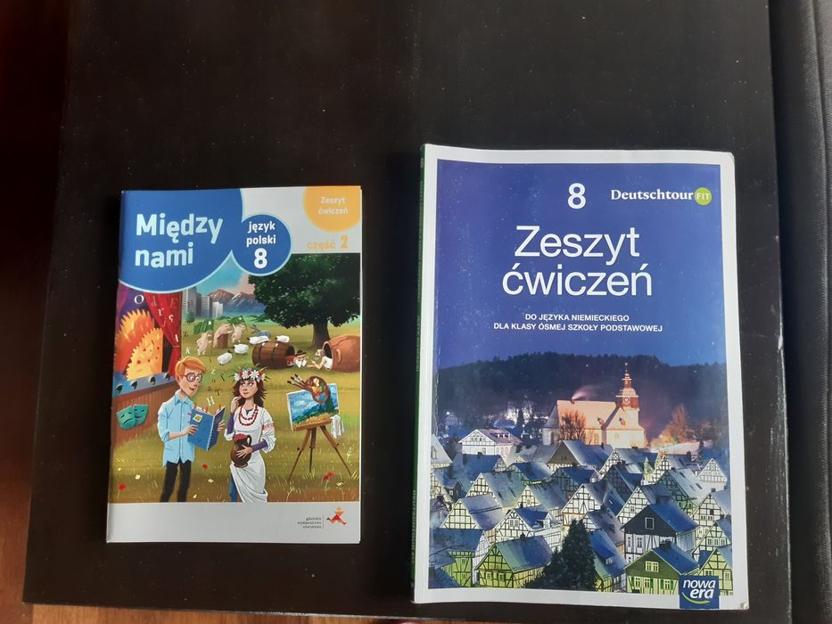 Podręczniki i zeszyty ćwiczeń 8kl