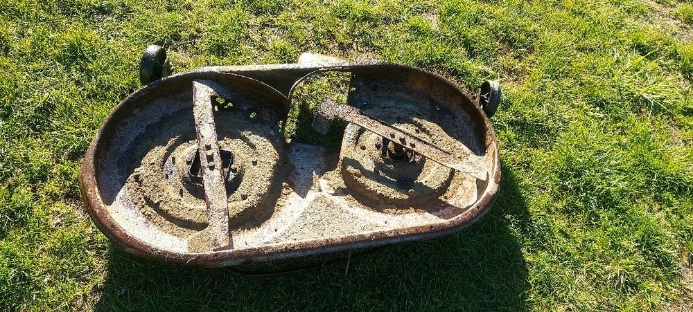 traktorek kosiarka mtd yard man kosisko do kosza kosa tnąca