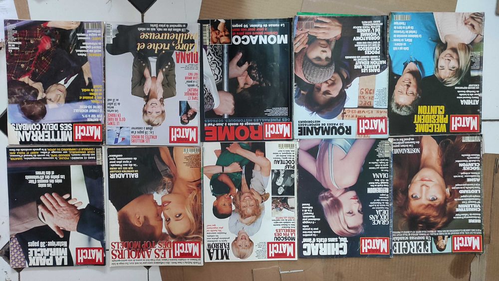16 Revistas Francesas Patris Match