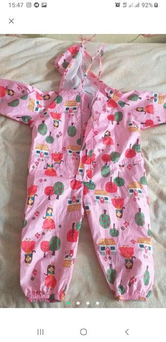 Гортаем,грязепруф куртка,дощовик,дождевик непромокайка 98-104см