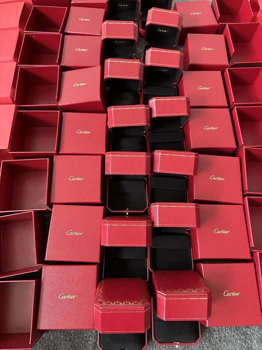 New. Cartier коробка для кольца , серег,  браслета, для всех изделий