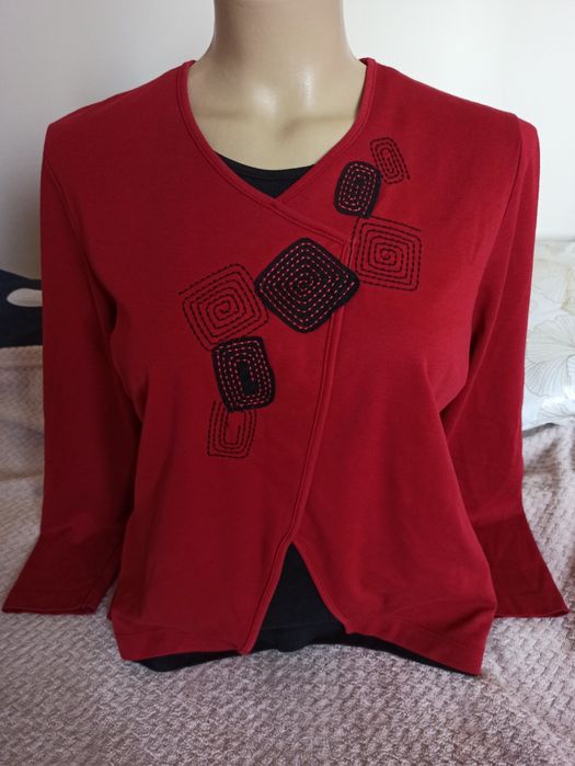 Bluzka z długim rękawem damska