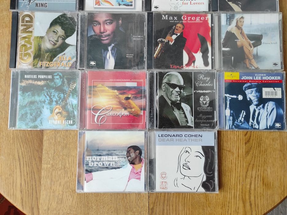 CD диски (Блюз,Джаз)