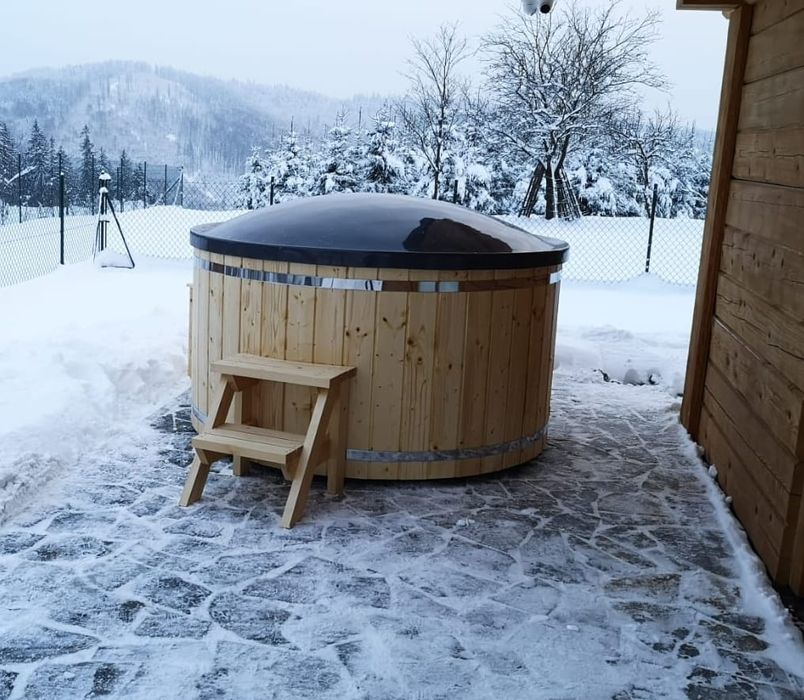 Balia Bania jacuzzi ogrodowe, gorąca beczka piec na gaz prąd
