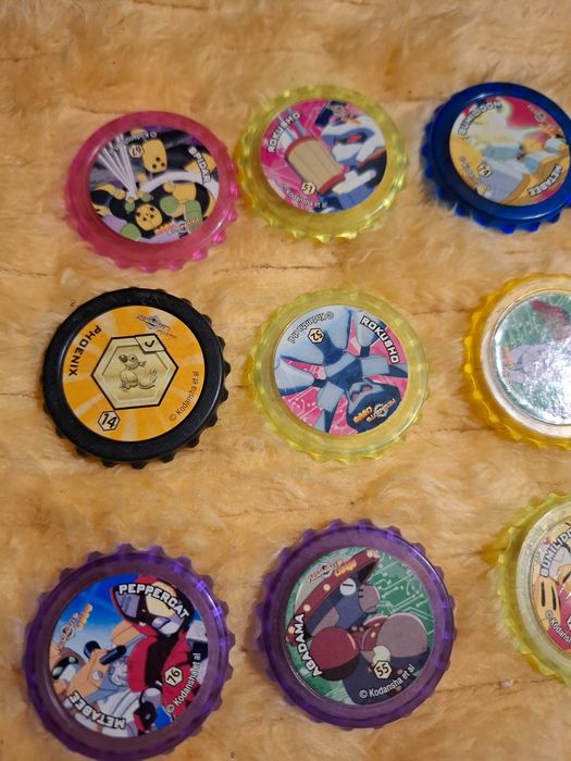 Vendo tazos muito antigos