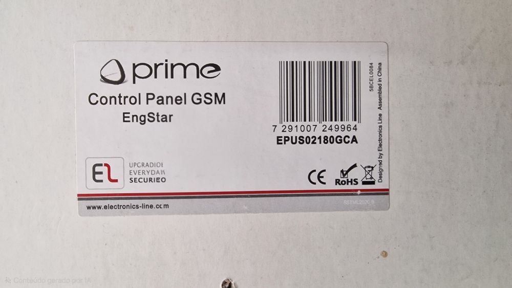 Alarme residencial Infinite Prime  GSM