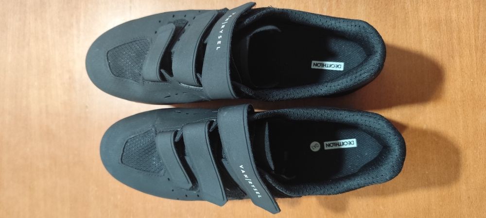 Sapatos Ciclismo Estrada Van Rysell Road 100 tam 42/43 + Pedais Look Keo Easy