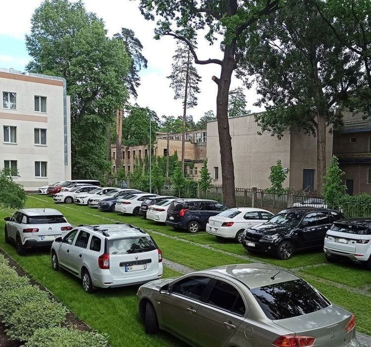 Авторський Газон ЕКО ПАРКОВКА для паркування авто